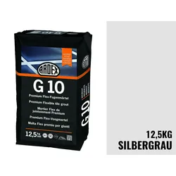 Ardex G10 Fugenmörtel 12,5 kg Papiersack Silbergrau
