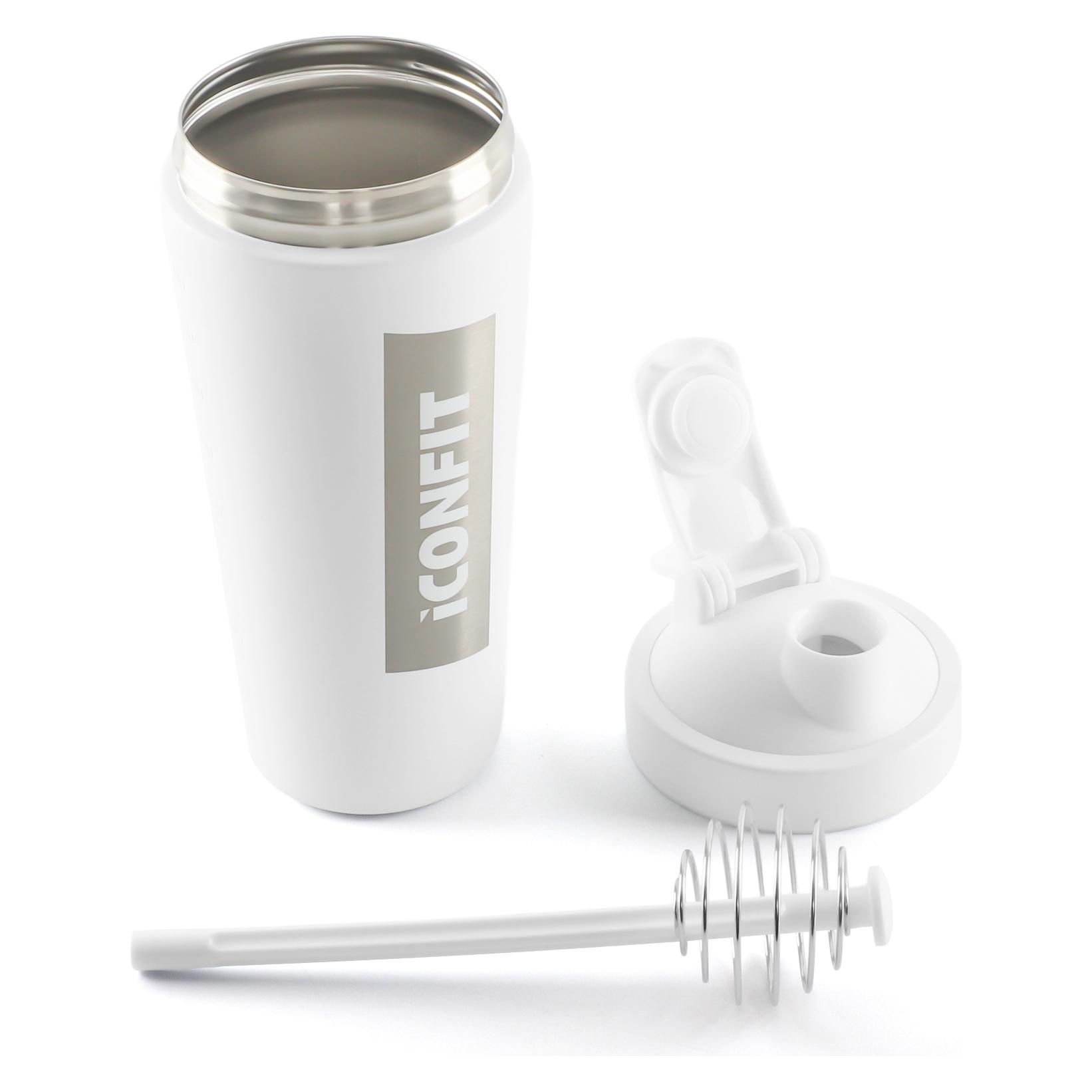 Iconfit Shaker aus Edelstahl - 800 ml - Weiss (0.80 l) (74660626)