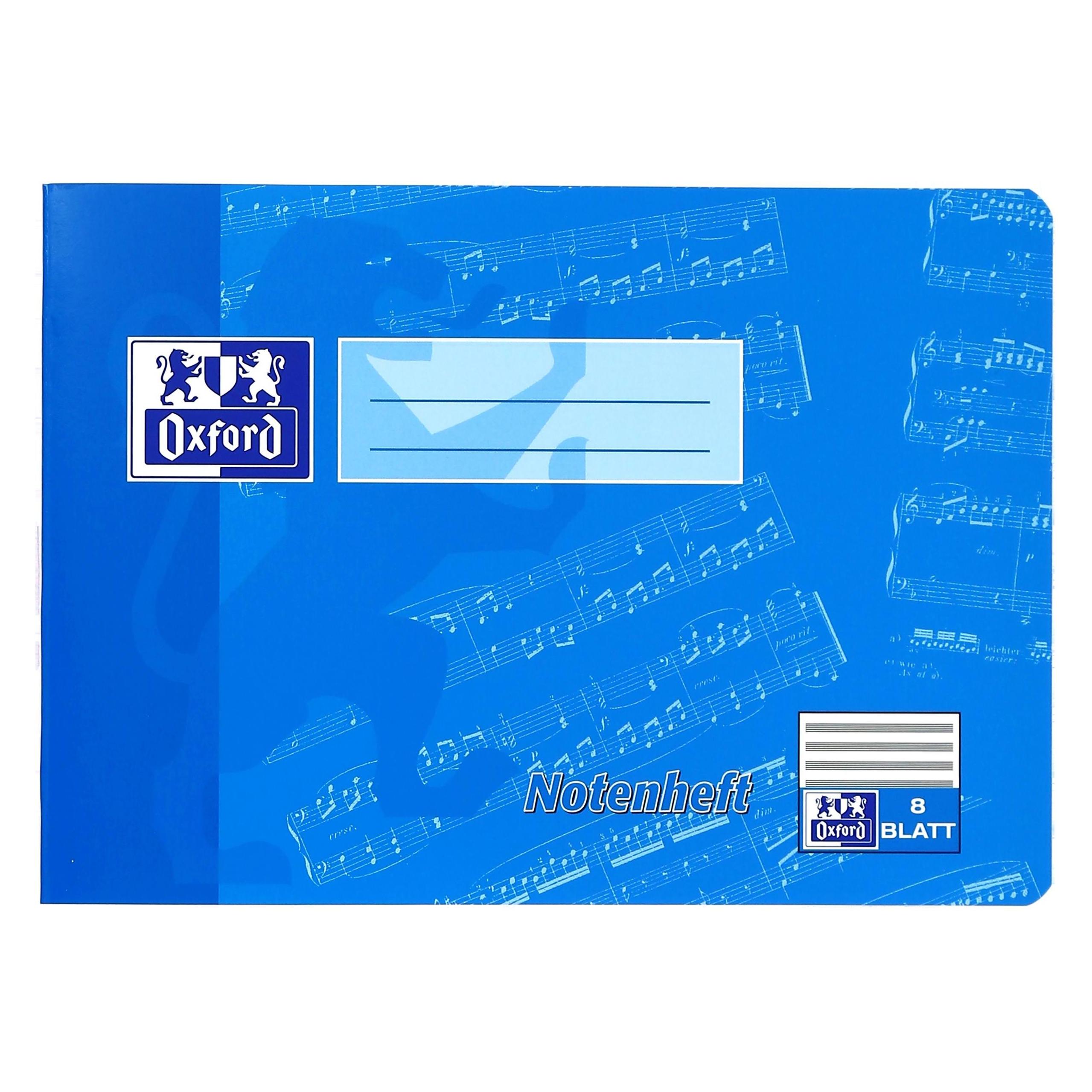 Oxford Notenheft A5 (A5, Liniert, Weicher Einband) (100050394)