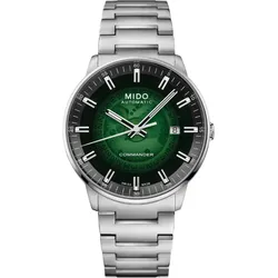 Mido Commander II Automatic 40mm skelettiert M021.407.11.411.03 - grün skelettiert,silber - 40mm