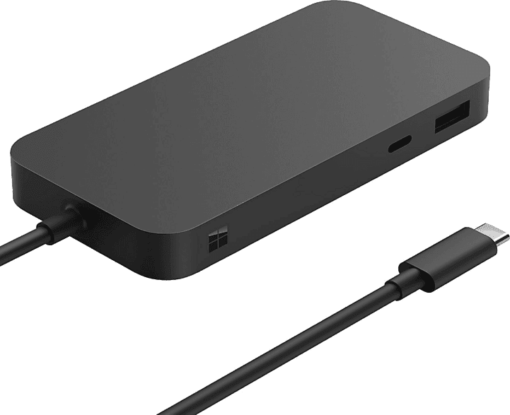 Docking station - Microsoft Surface USB4, 1x HDMI, USB 3.2 Gen 2, 3x USB-C, Negro