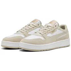 PUMA Court Classic Street Suede Sneaker 03 - PUMA white/desert dust/PUMA gold 38