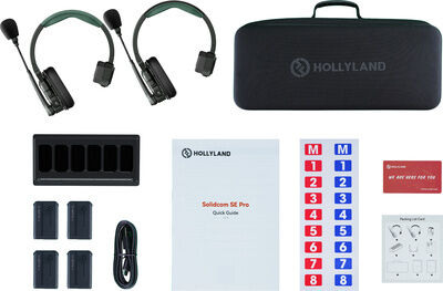 Hollyland Solidcom SE Pro 2S noir