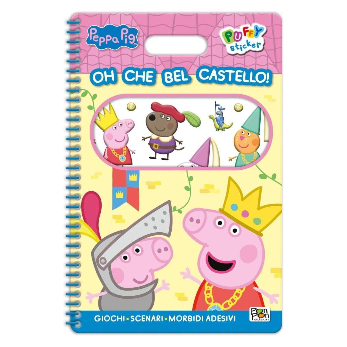 Pon Pon Edizioni Puffy Sticker Il Castello Di Peppa (New) (60691214)
