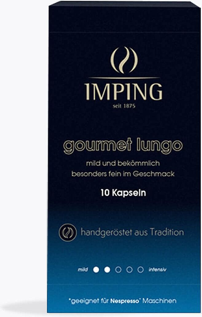 Imping Kaffee Imping Gourmet Lungo 10 Kapseln Nespresso® kompatibel