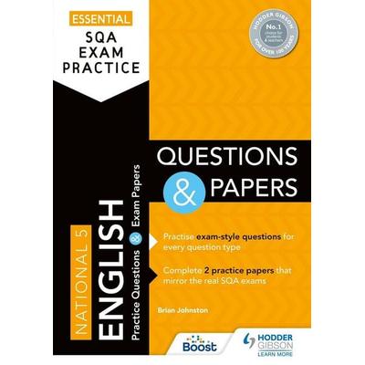 Essential SQA Exam Practice: National 5 English Questions and Papers, Taschenbuch von Brian Johnston, Hodder Education, 978-1-5104-7186-3
