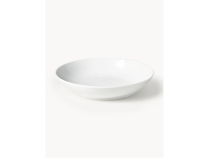 Assiettes creuses en porcelaine Delight Modern, 4 pièces