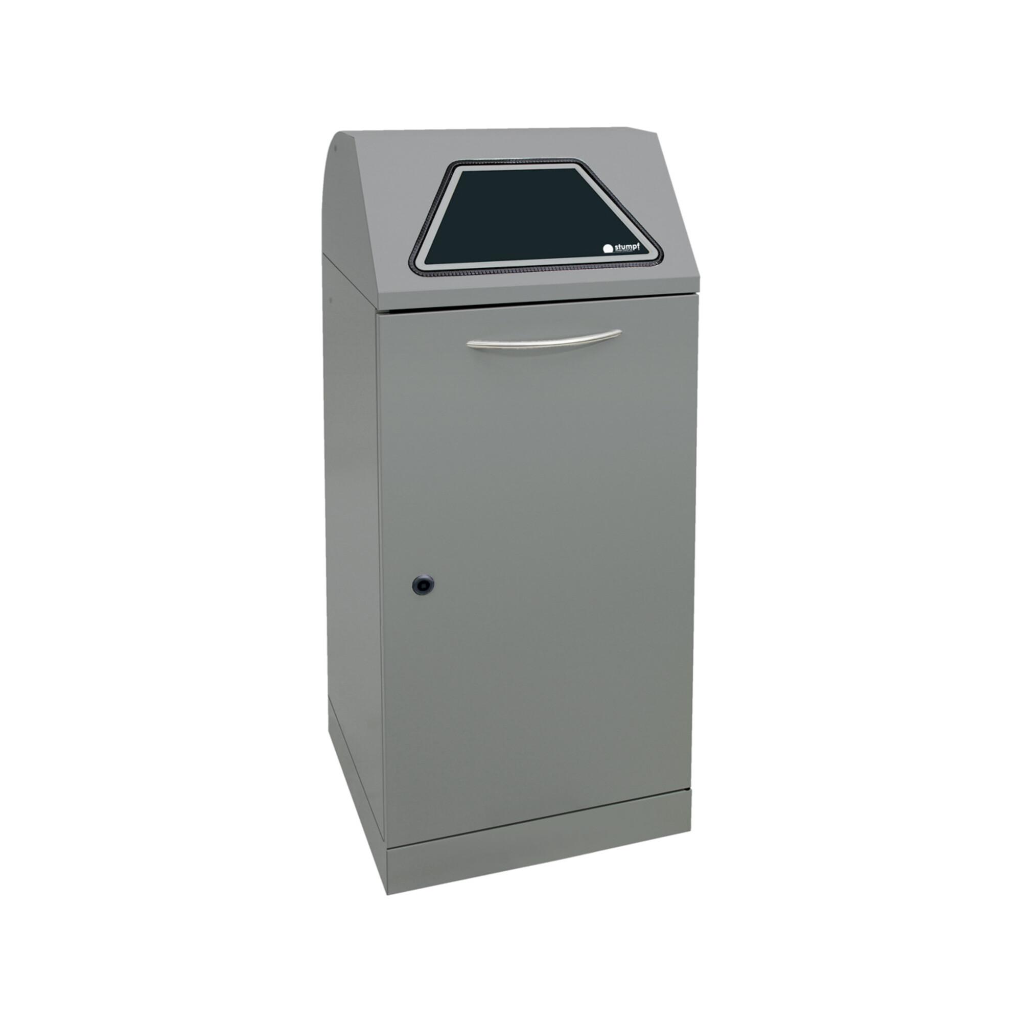 Stumpf Sortsystem Modul-Vario 120, graualu-struktur, verzinkter Innenbehälter, 120 Liter ; Stumpf Metall (625-120-0-2-100)