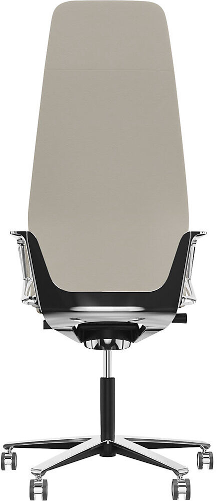 Bürostuhl Signo 0185 ZÜCO Premium F Leder, Polster-Rückenlehne, weiß Züco