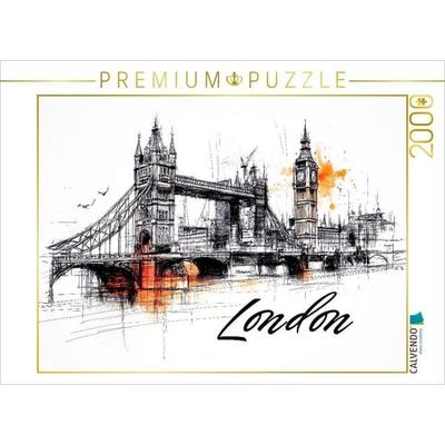 CALVENDO Puzzle London | 2000 Teile Lege-Größe 90x67cm Foto-Puzzle für glückliche Stunden, Sonstige von , Calvendo Puzzle