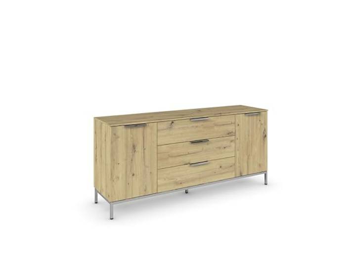 Rauch Möbel Flipp, Kommode, Farbe Eiche Artisan, Breite 160 cm