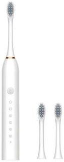 Inspire Curations CleanPulse Sonic Electric Toothbrush Waterproof USB Rechargeable Toothbrush For Adults white