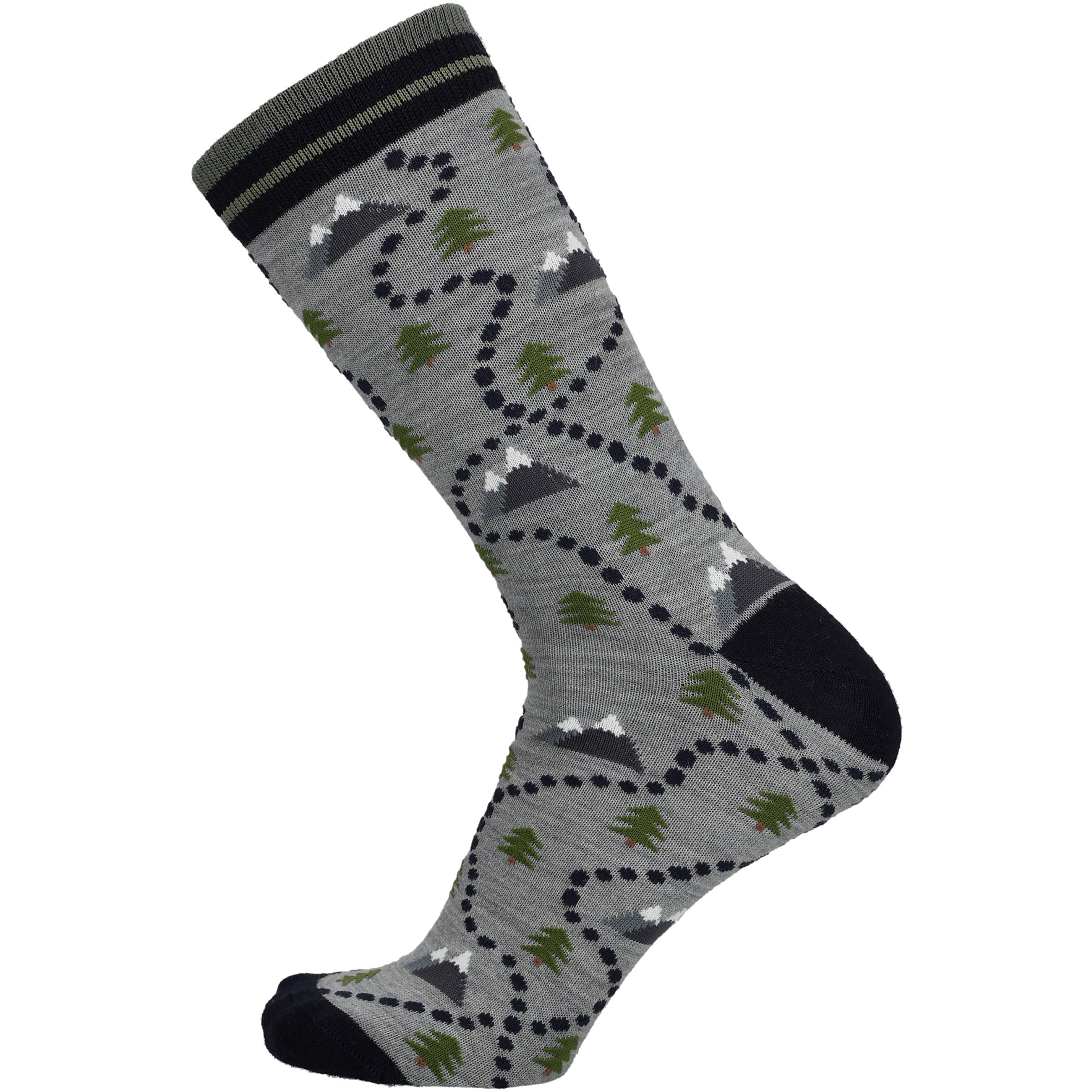 UphillSport Path Freizeitsocken grau Größe 43 Lifestyle Hautfreundlich Merinowolle