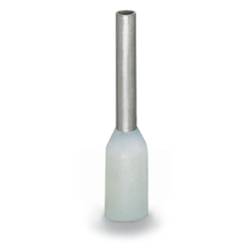 WAGO 216-221 Aderendhülse 0.5 mm² Teilisoliert Weiß 1000 St.