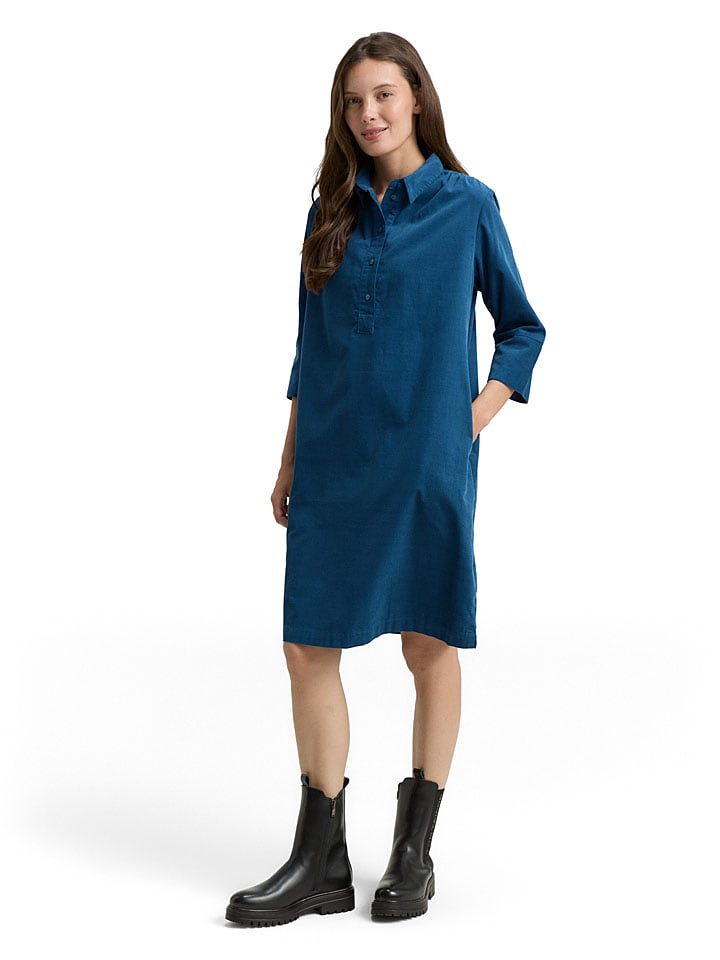 Tom Tailor Kleid in Blau - 40