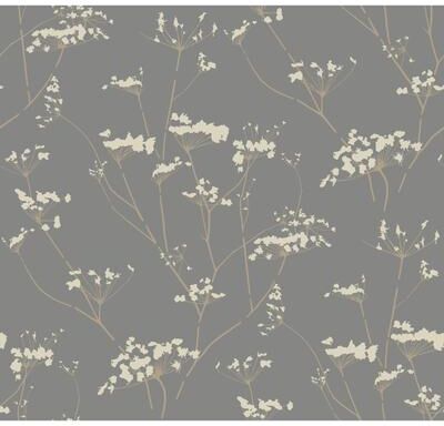 Candice Olson Enchanted Silver Wallpaper
