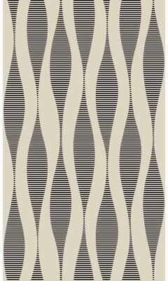 Seabrook Designs Harmony Ikat Waves Non-Woven Unpasted Wallpaper