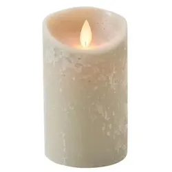 Kerze Coen Bakker - Basic 12,5 cm Wachs Grau Taupe S (Small)