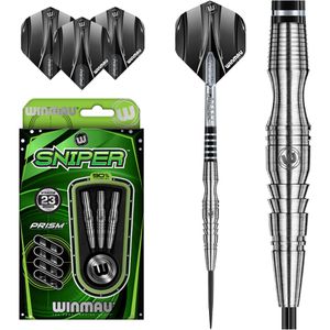 WINMAU Dartpfeile Sniper, 7091.01, mit Metallspitze, 23g, 3 Stück