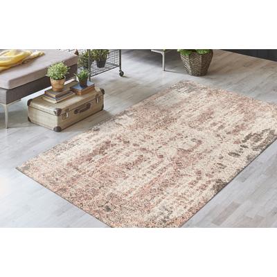 Teppich KAYOOM "Percy 200", braun, B:80cm H:13mm L:150cm, Baumwolle, Teppiche, Teppich