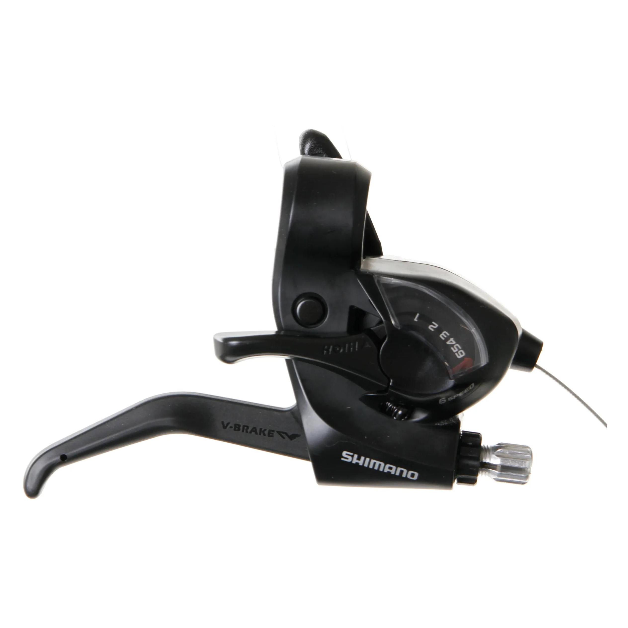 Shimano Levier de Frein et Commande de Vitesse Droits TOURNEY TX ST- (ESTEF41R6AL)