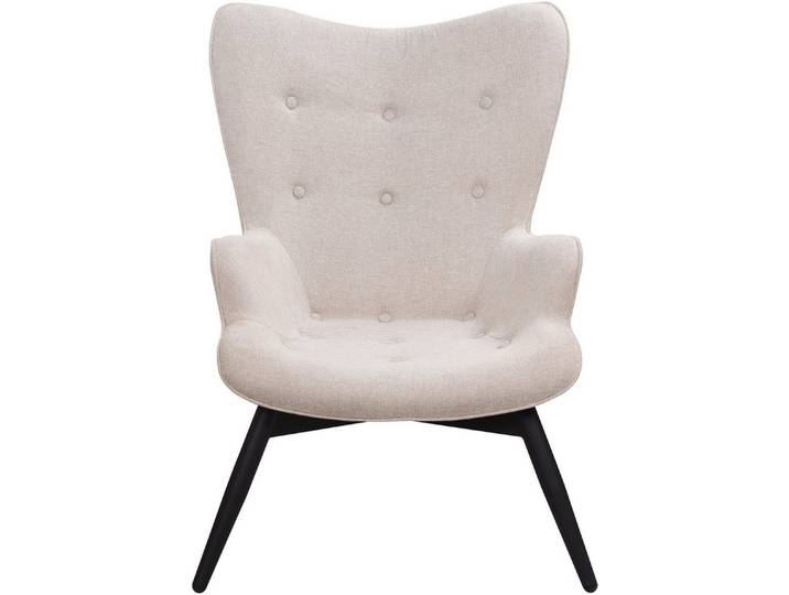 SalesFever Sessel Komfortabler Relaxsessel zum Entspannen (1-St), Eleganz durch dekorative Knopfheftung