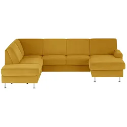 meinSofa Wohnlandschaft Mit verschiedenen Funktionen verfügbar Jana ¦ gelb ¦ Maße (cm): B: 309 H: 87 T: 235.0