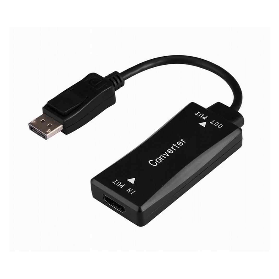 Gembird Active 4K 30Hz HDMI female to DP (0.15 m) (A-HDMIF30-DPM-01)