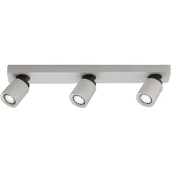 Böhmer, Deckenleuchte, 42527, Aufbaustrahler, Aluminium, Weiss, 54 x 6 x 13,5 cm (GU10)