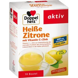 Doppelherz Heiße Zitrone Vitamin C + Zink 10 ST