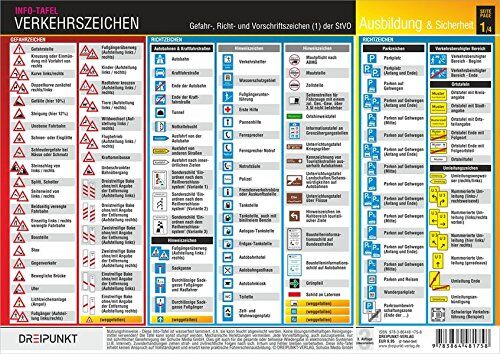 Michael Schulze - Info-Tafel-Set Verkehrszeichen: 620 topaktuelle Verkehrszeichen und ihre Bedeutung - Preis vom 09.10.2026 07:28:09 h