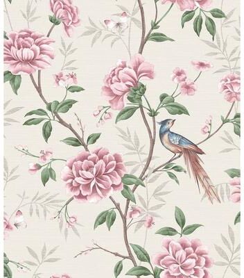 Fine Decor Akina Cream Floral Wallpaper