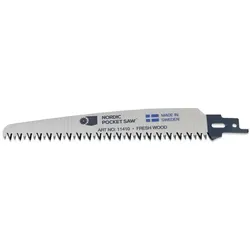 Nordic Pocket Saw Frischholz Sägeblatt Silber (1 Stück) - STK - silver