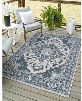 Domani Novarro Traditionally Moroccan Reversible Indoor / Outdoor Area Rug
