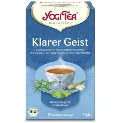YOGI TEA Klarer Geist Bio Filterbeutel 17X1.8 g