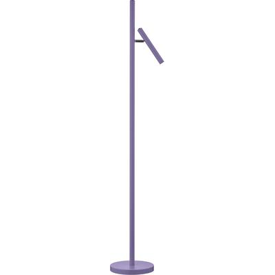 LED Stehlampe "STREAK-B", lila (violett), 1, Ø 22cm H: 134cm, 1 Stk., HELL HÖLLISCH GUTES LICHT, Leuchten, Tastdimmer, LED Stehlampe