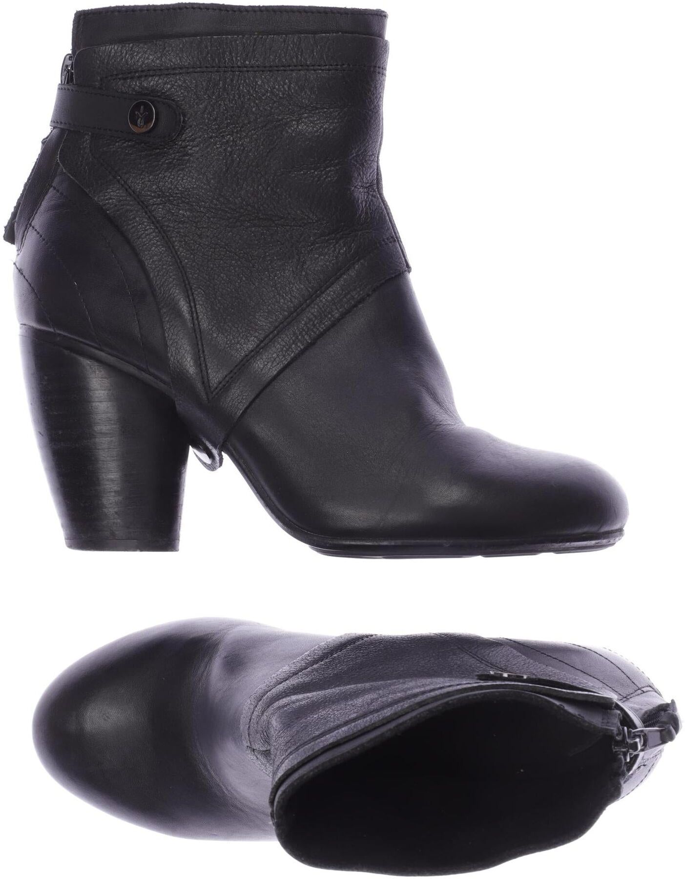 Emu Australia Damen Stiefelette, Schwarz, Gr. EU 37.5, Leder - Second Hand