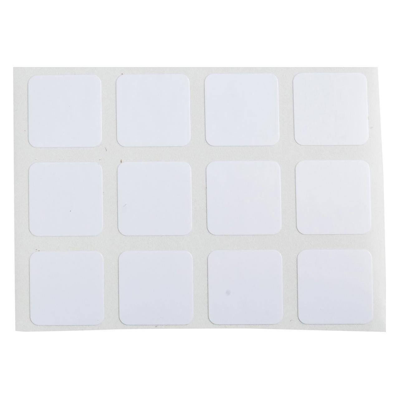 Brady B33-149-423, Polyester, Weiss, glänzend, 12.70 x 12.70 mm, permanent, 4-bahnig (5000 E.) (B33-149-423)