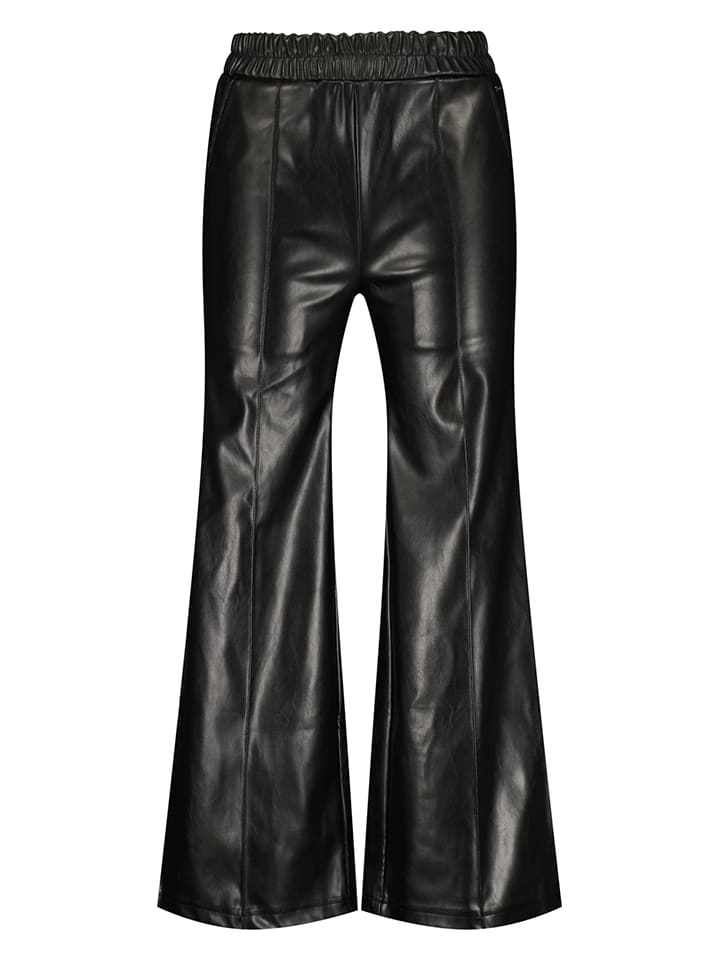 Vingino Kunstlederhose in Schwarz - 140