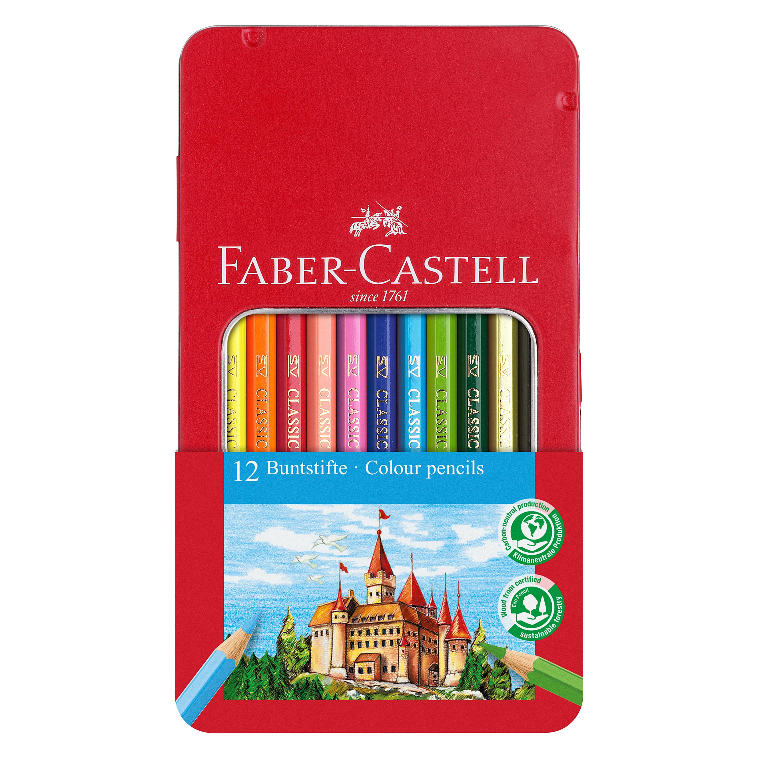 Faber-Castell Farbstifte Classic Colour (12x) (115801)