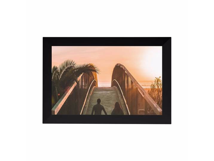 Pixie smart digital Photo Frame black – Fotorahmen – schwarz