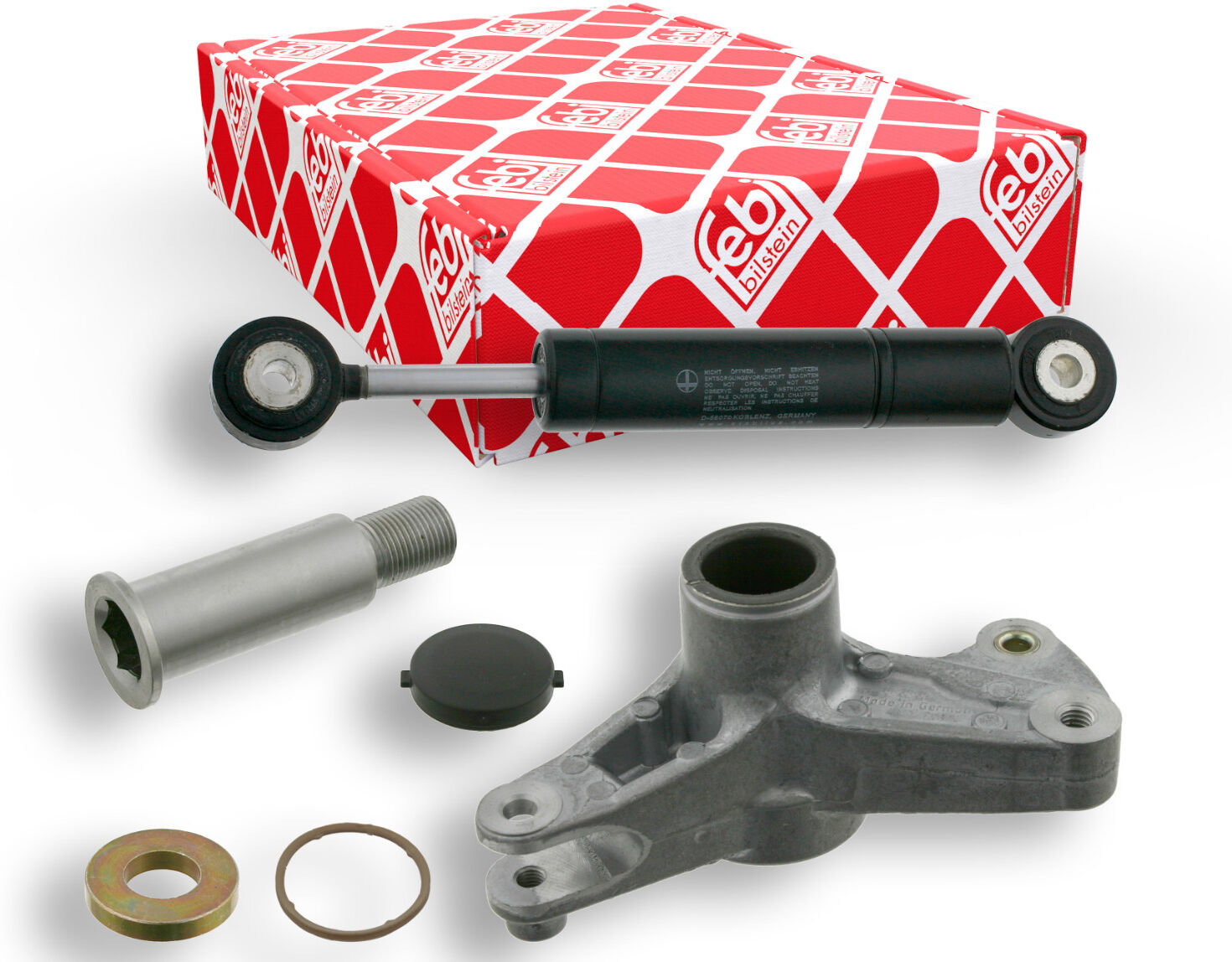 Febi Bilstein Reparatursatz, Spannarm-Keilrippenriemen 26070 Für Mercedes