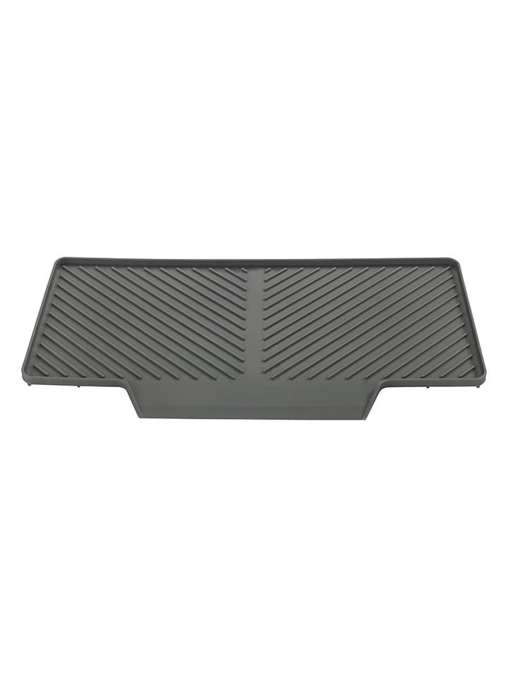 Wenko Abtropfmatte "Nelia" in Grau - (B)40 x (H)3 x (T)20 cm - onesize