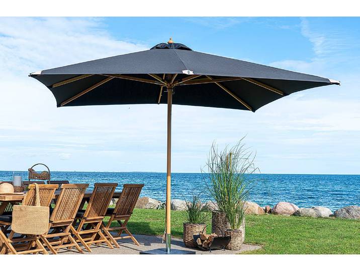 Parasol Orlando 300 x 265 x 300cm Noir