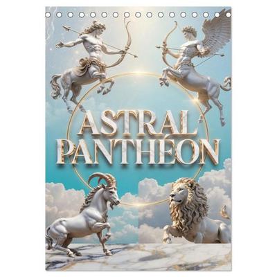 Astral Pantheon (Desk Calendar 2027 DIN A5 portrait), CALVENDO 12 Month DeskCalendar