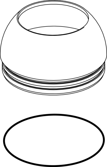 Ideal Standard m. O-Ring, Chrom B960276AA