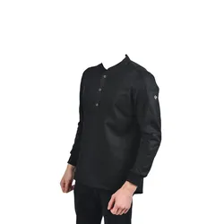 Kochjacke Ice LS schwarz L