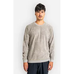REELL Coverstitch Crewneck Sweater shadow green Gr. XL