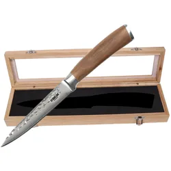 Stoneline, Mehrzweckmesser, Hammerschlag Allzweckmesser 24 cm, aus Damaszenerstahl (12 cm)