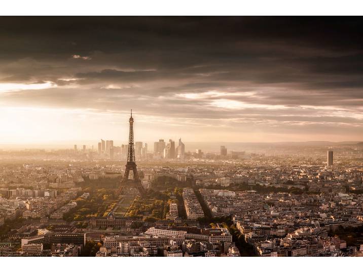 Fototapete PAPERMOON Photo-Art JACO MARX, PARIS-PRACHT , bunt, B:1,5m L:1,11m, Vlies, Tapeten, Fototapete